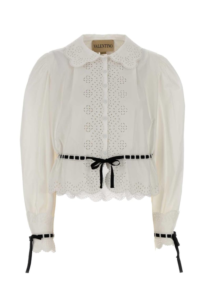white poplin shirt by Selfnex