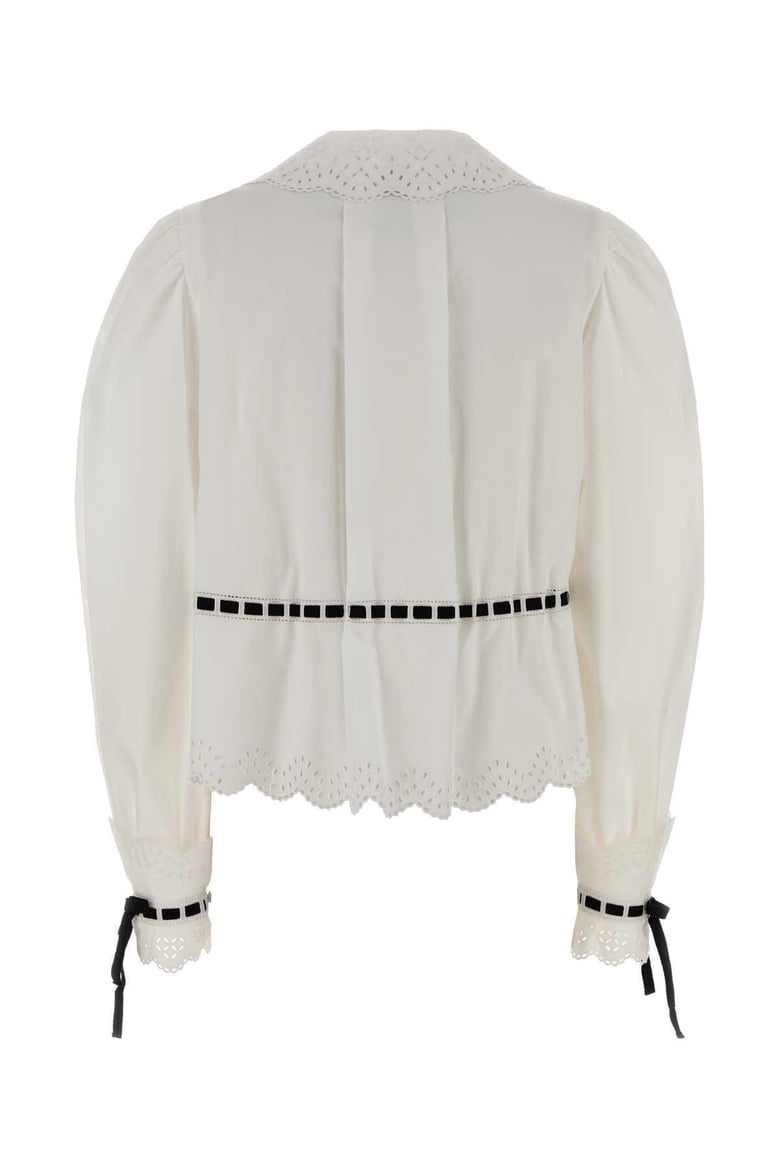 white poplin shirt by Selfnex