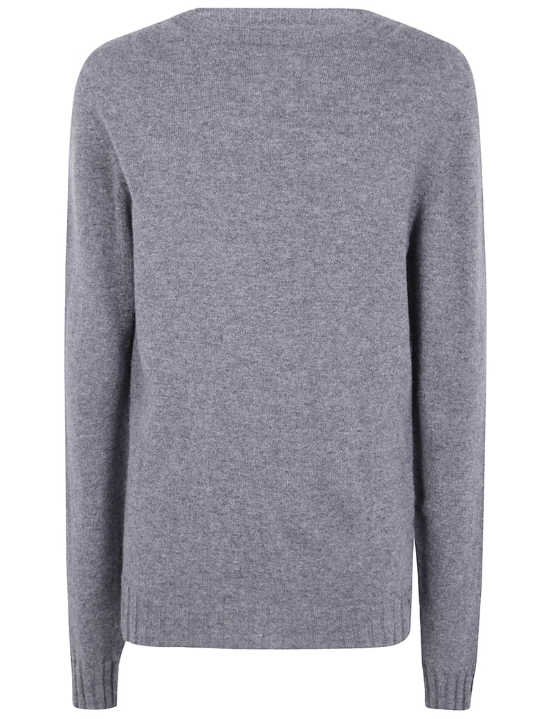 cashmere crew neck sweater by Selfnex