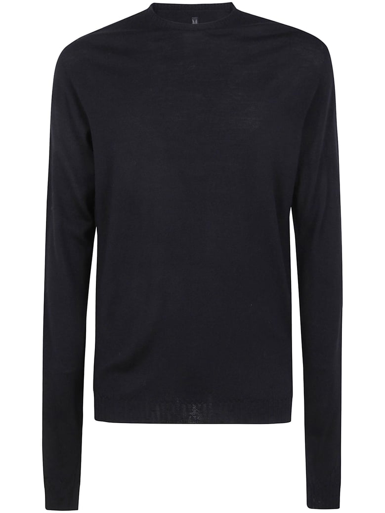 wool crew neck sweater by Selfnex
