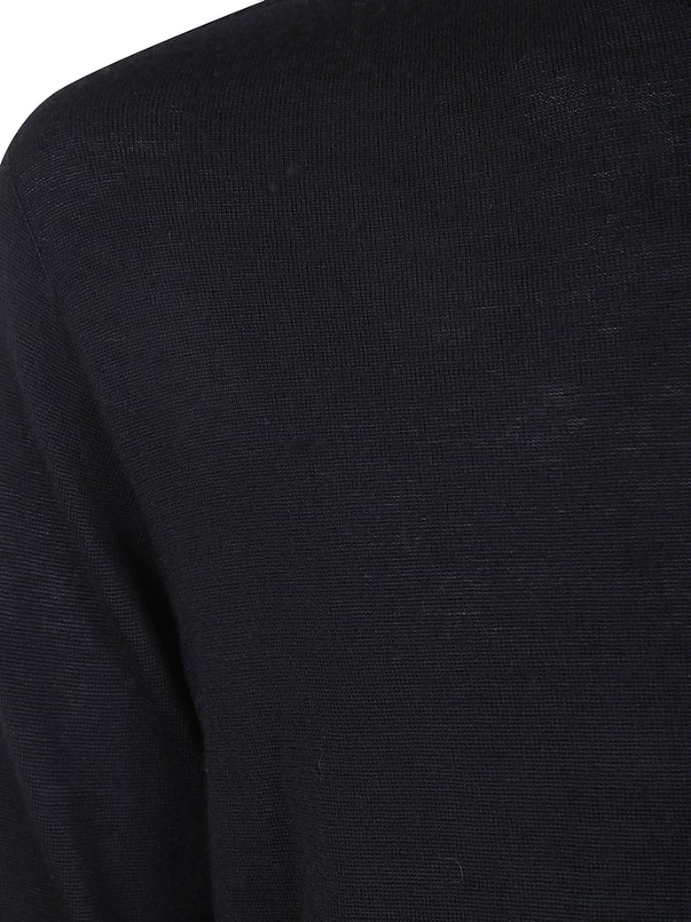 wool crew neck sweater by Selfnex
