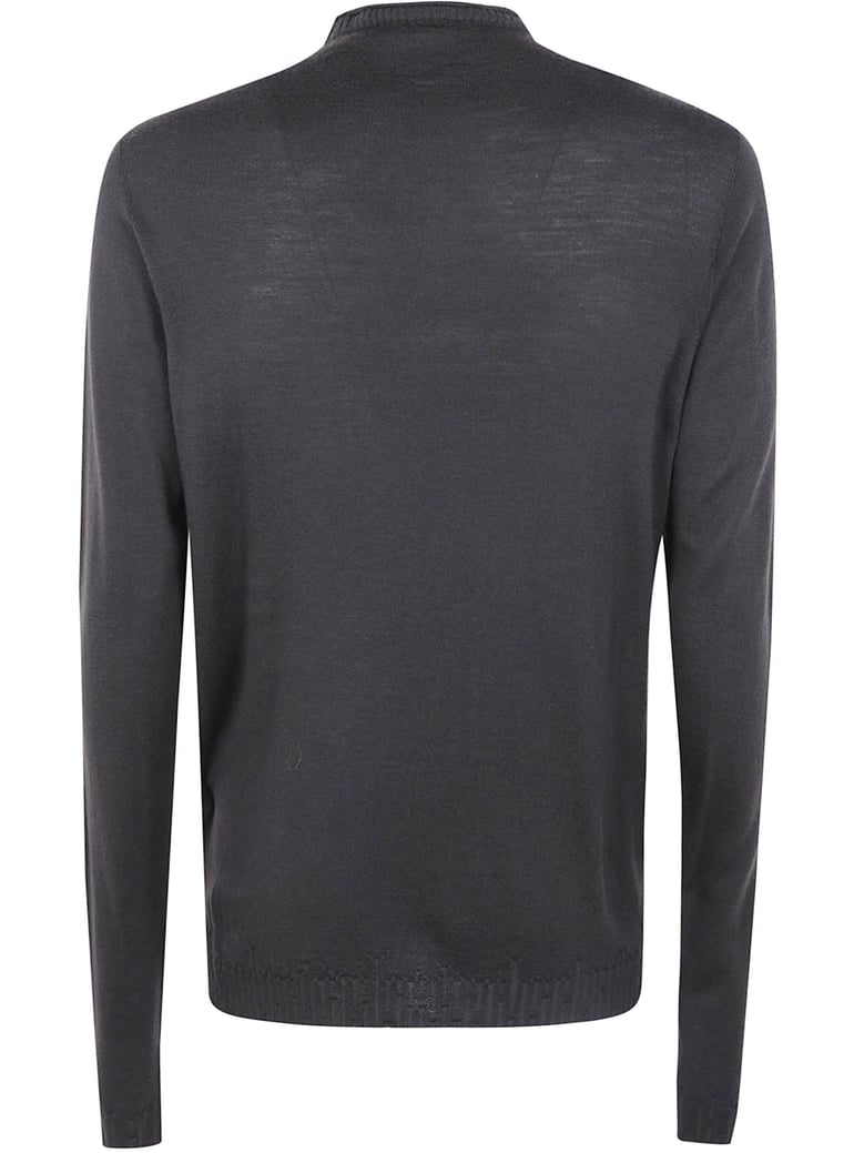 wool crew neck sweater by Selfnex