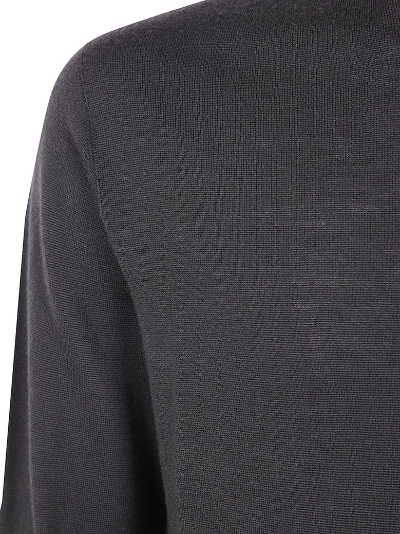 wool crew neck sweater by Selfnex
