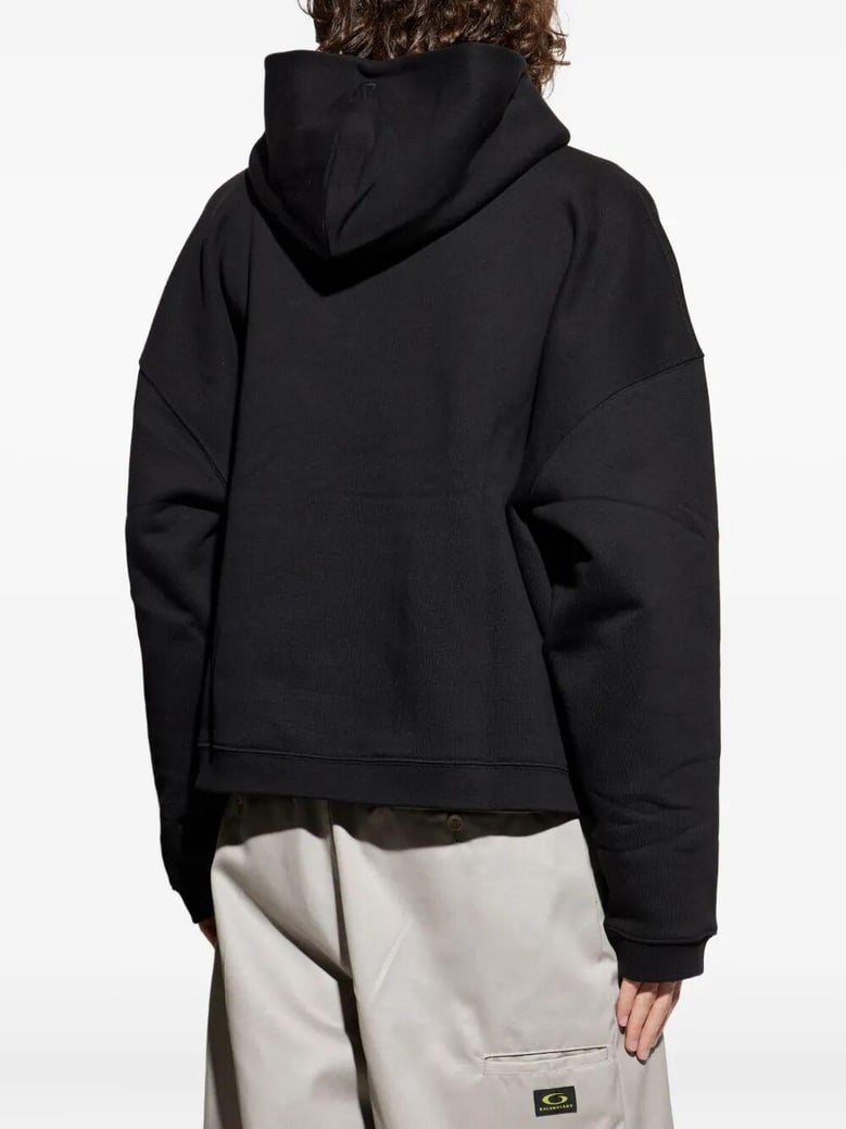 initial boxy oversized hoodie by Selfnex