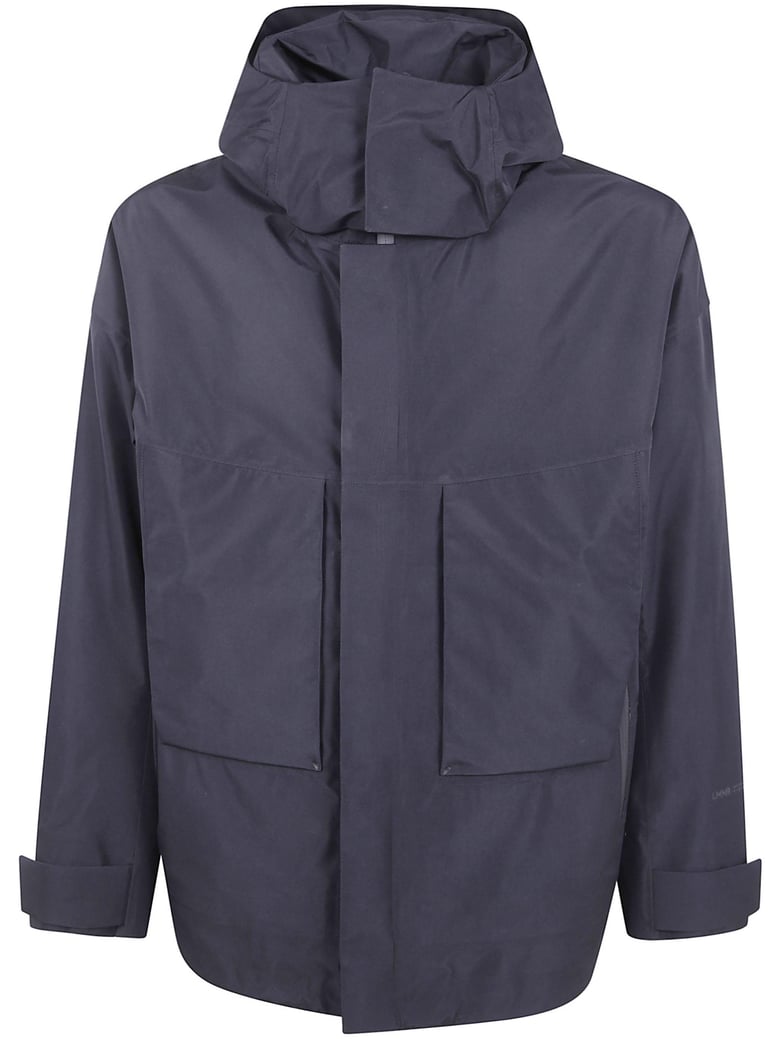 cropped packets parka jacket by Selfnex