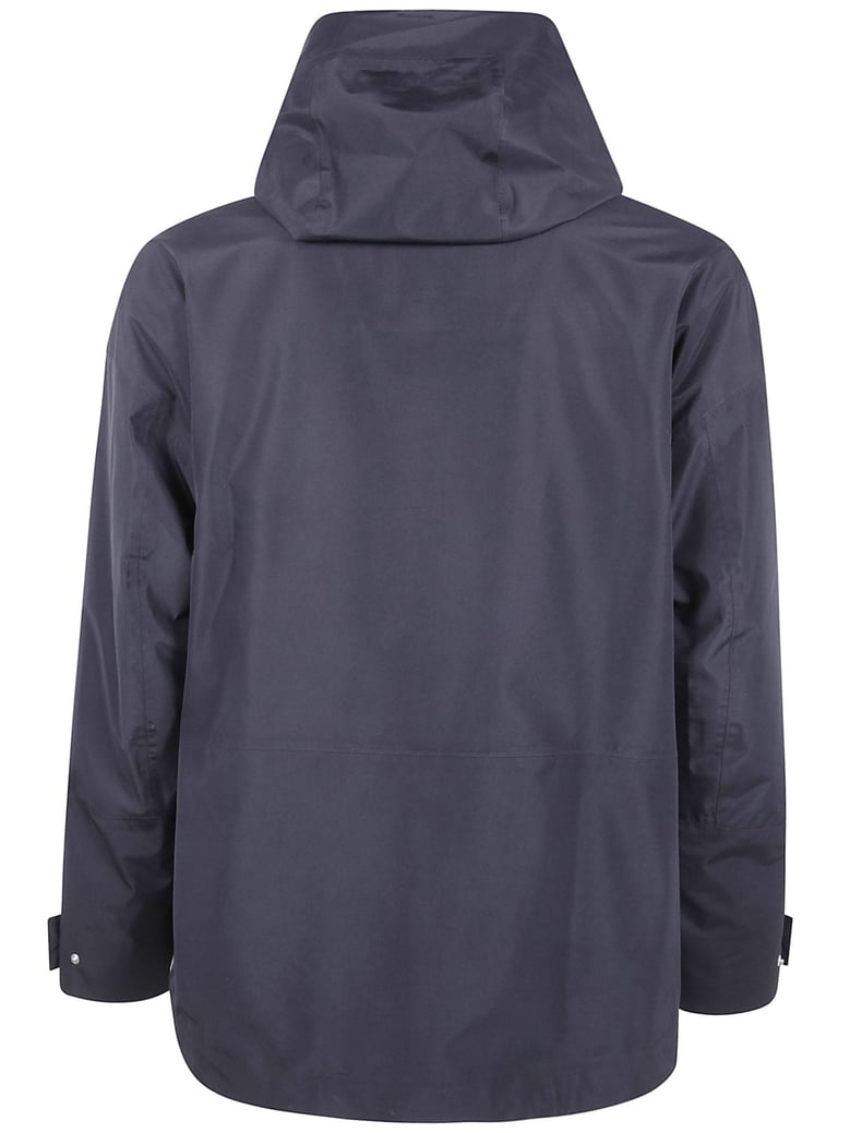 cropped packets parka jacket by Selfnex