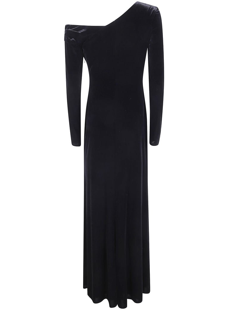 cateema long sleeves gown long dress by Selfnex