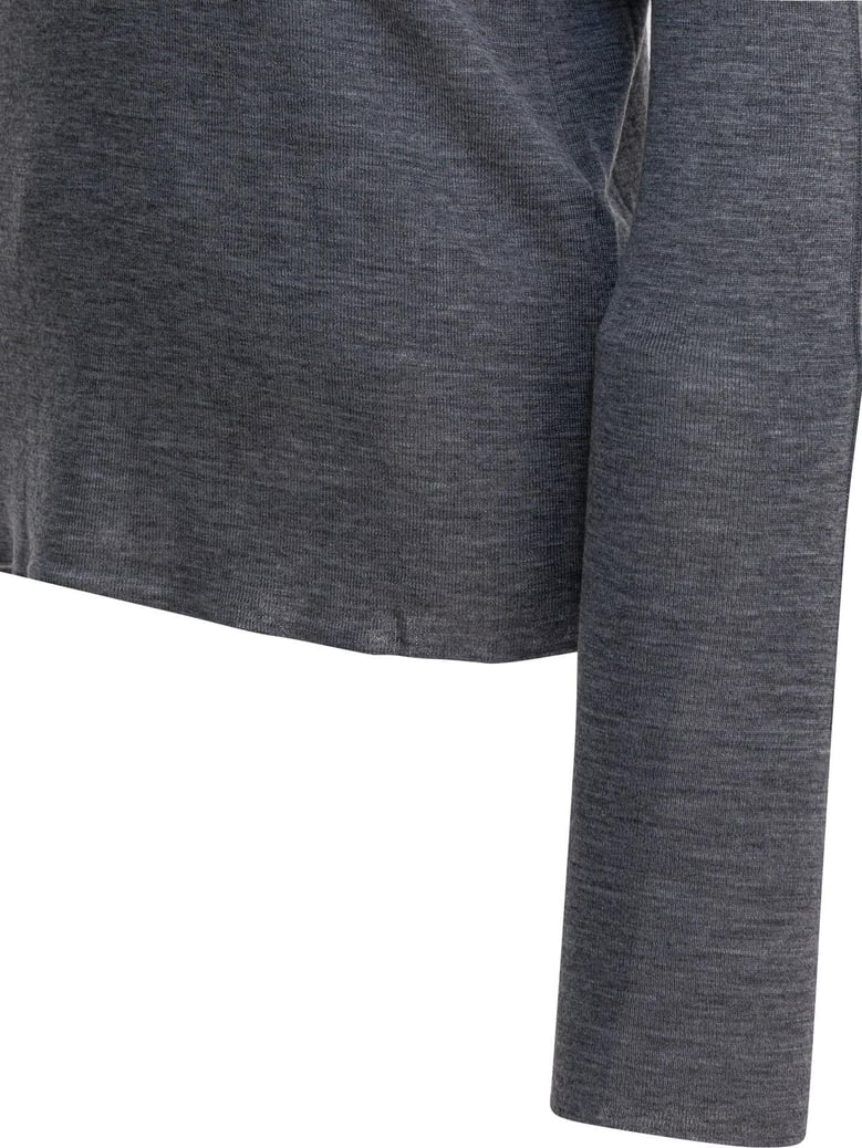 wool turtleneck sweater by Selfnex