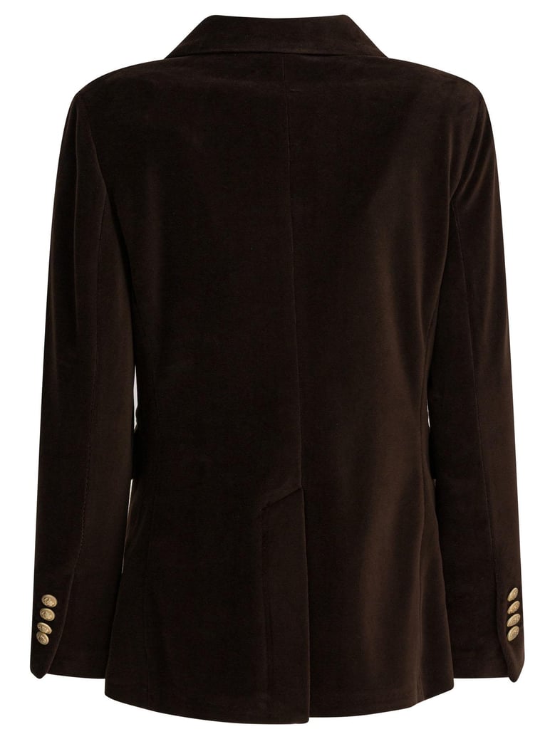 cotton double-breasted jacket by Selfnex