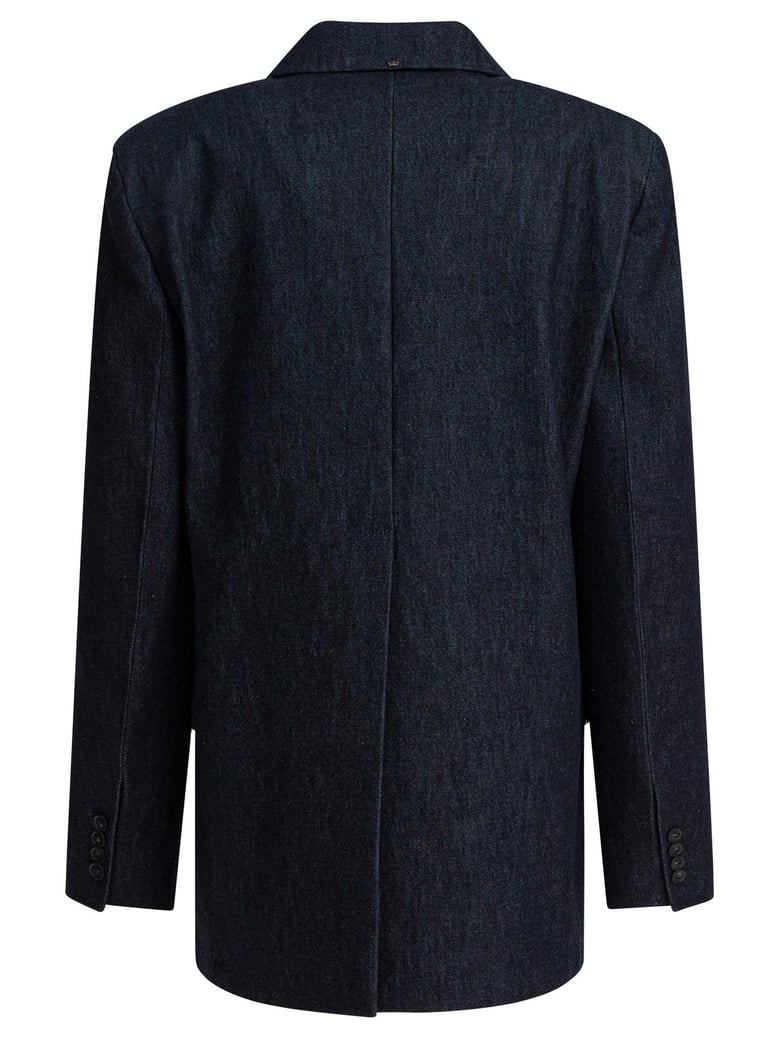 oversized double-breasted blazer by Selfnex