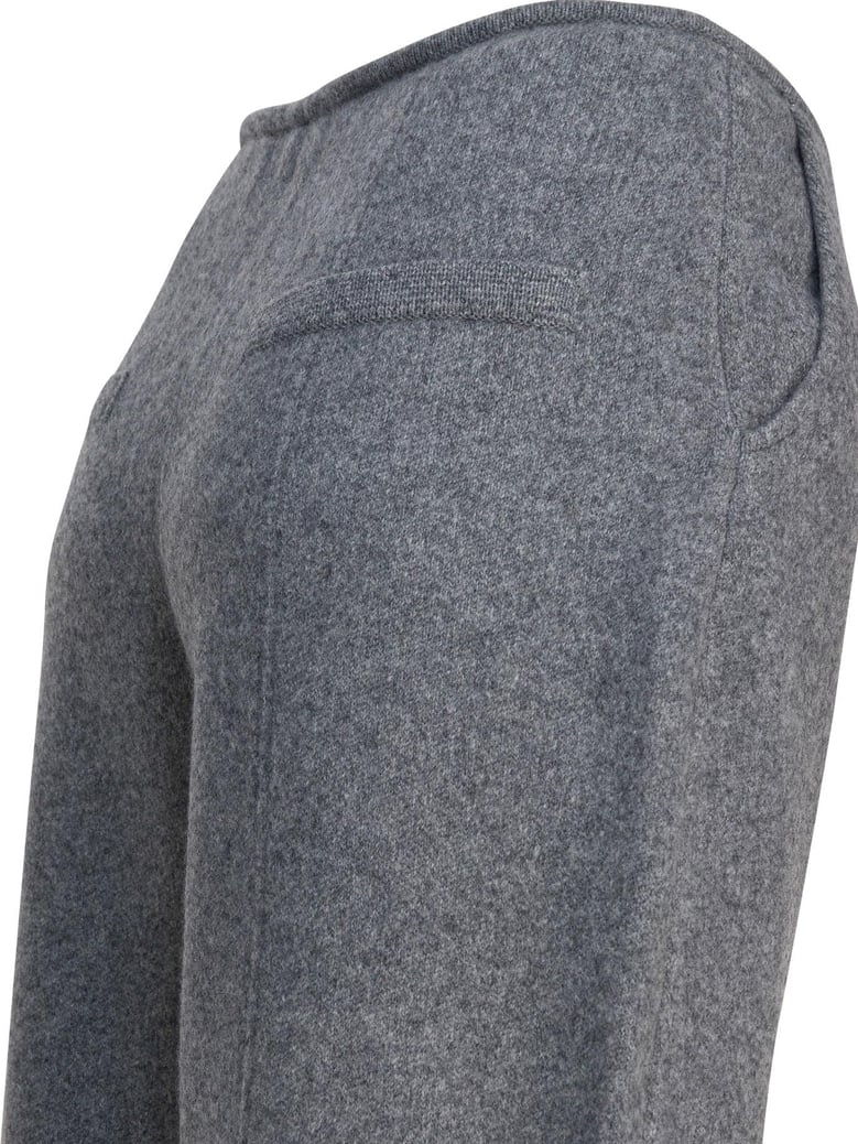 grey wool cashmere trousers by Selfnex