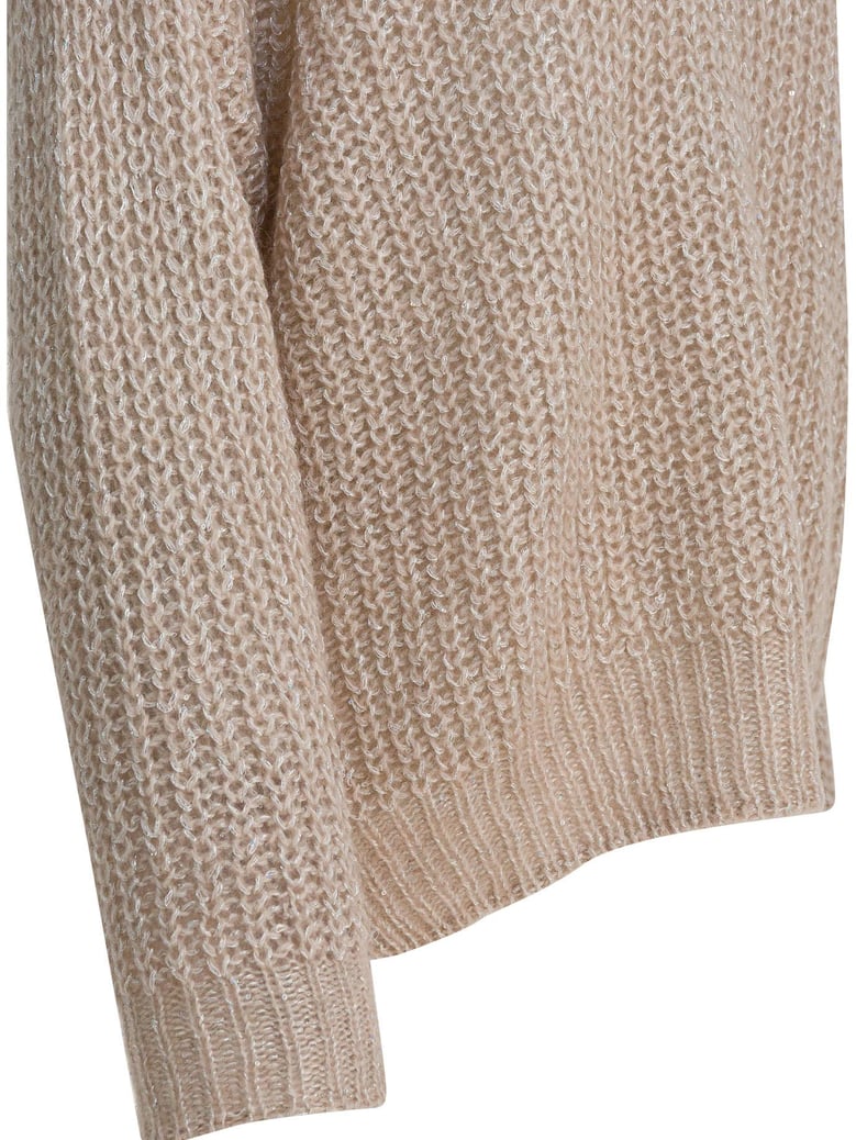 wool and alpaca turtleneck sweater by Selfnex