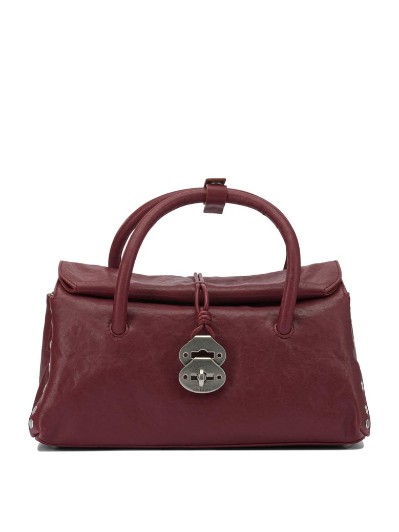 red cow leather handbag by Selfnex