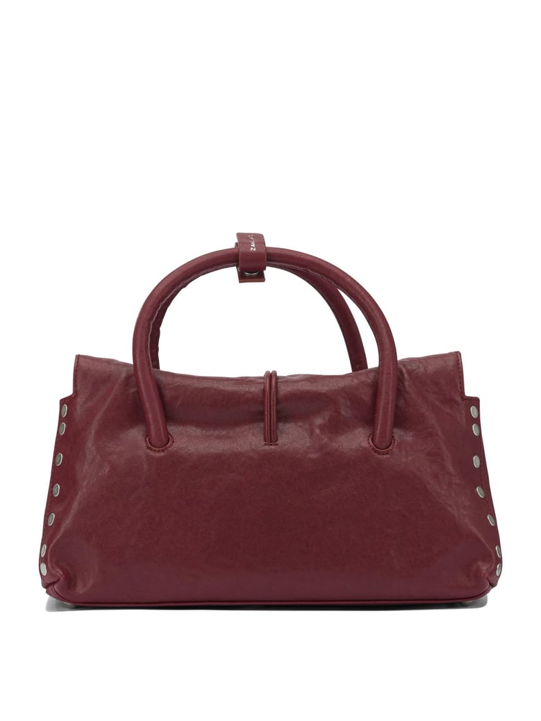 red cow leather handbag by Selfnex