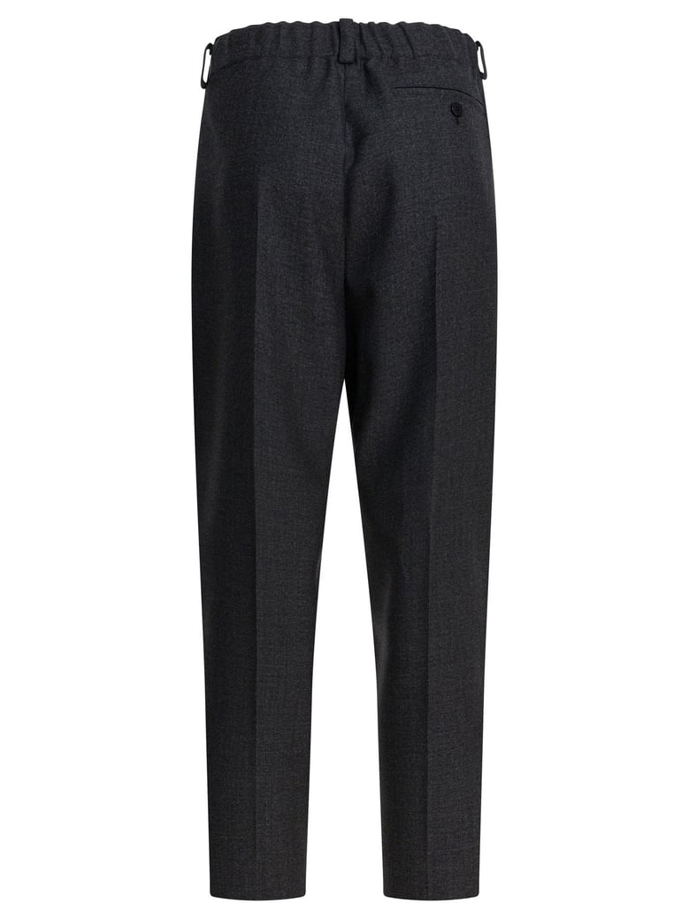 wool tailored pants by Selfnex