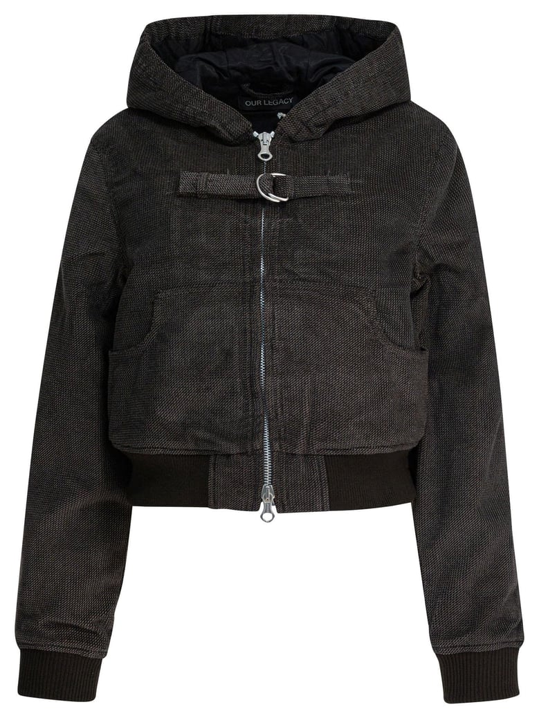 brown cotton jacket by Selfnex