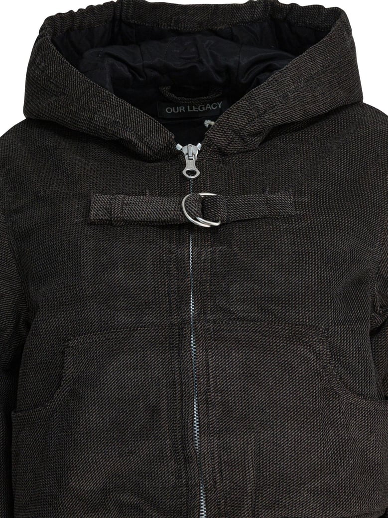 brown cotton jacket by Selfnex