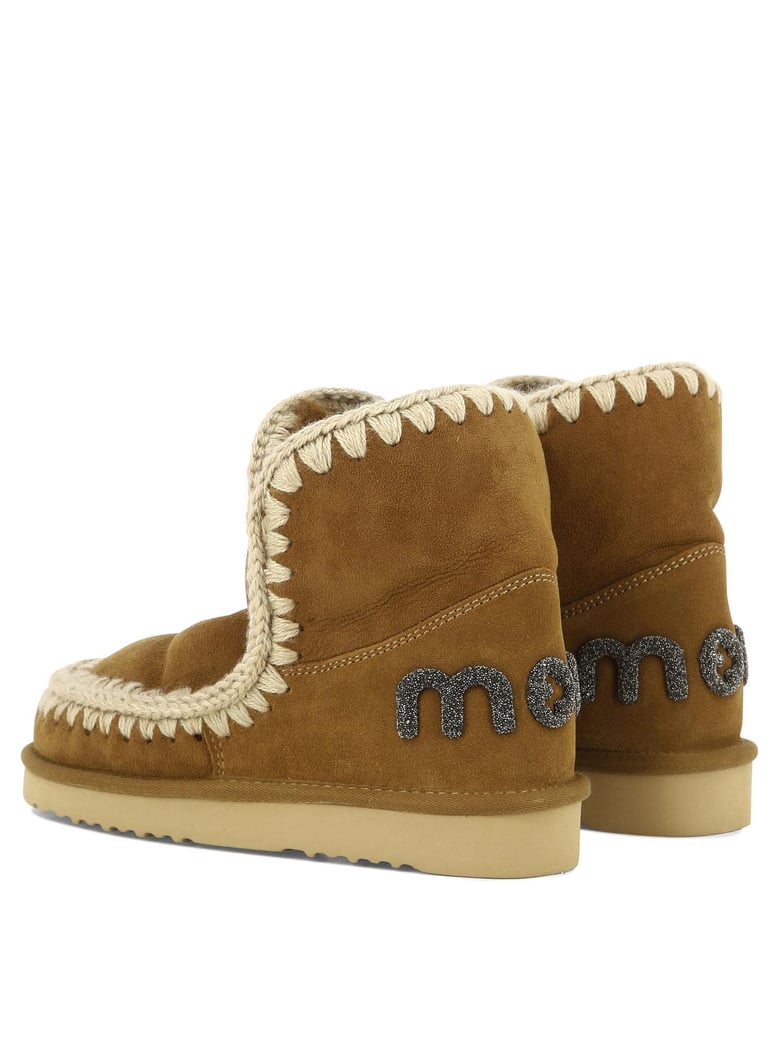 beige suede ankle boots by Selfnex