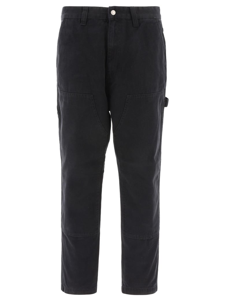 black cotton trousers by Selfnex