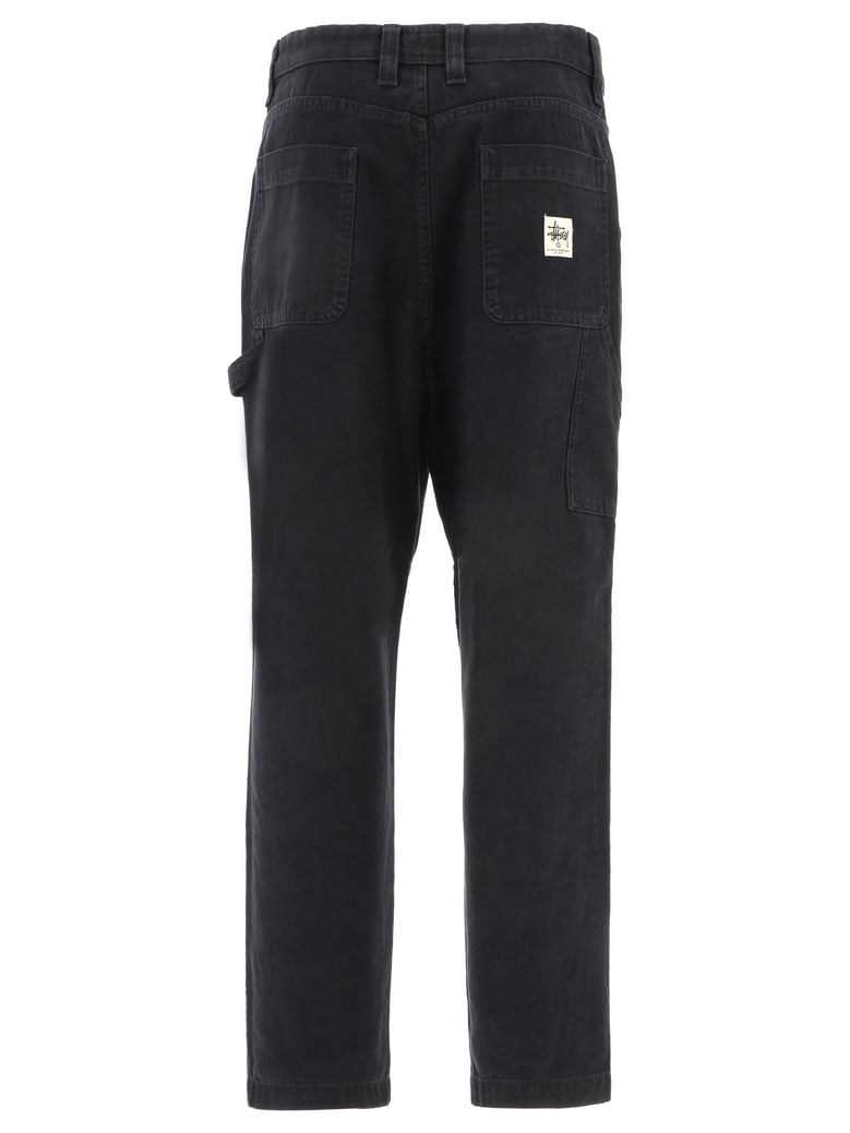 black cotton trousers by Selfnex
