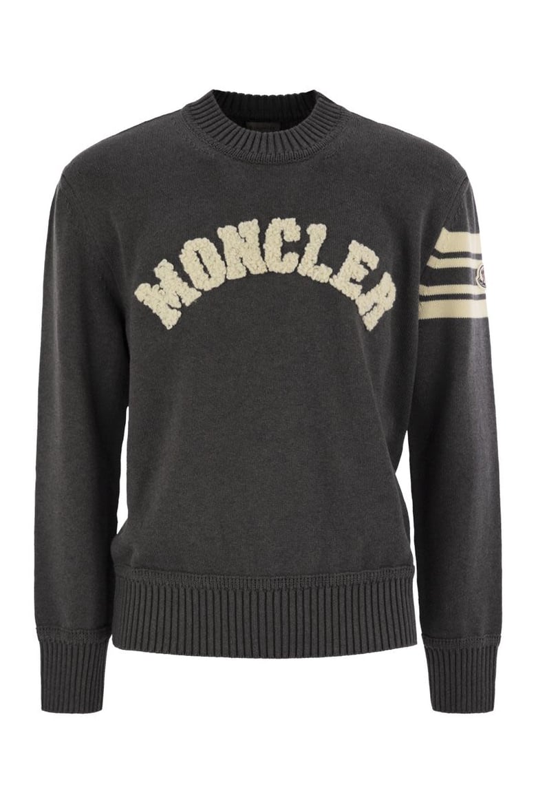 sweater with round neck in cotton by Selfnex