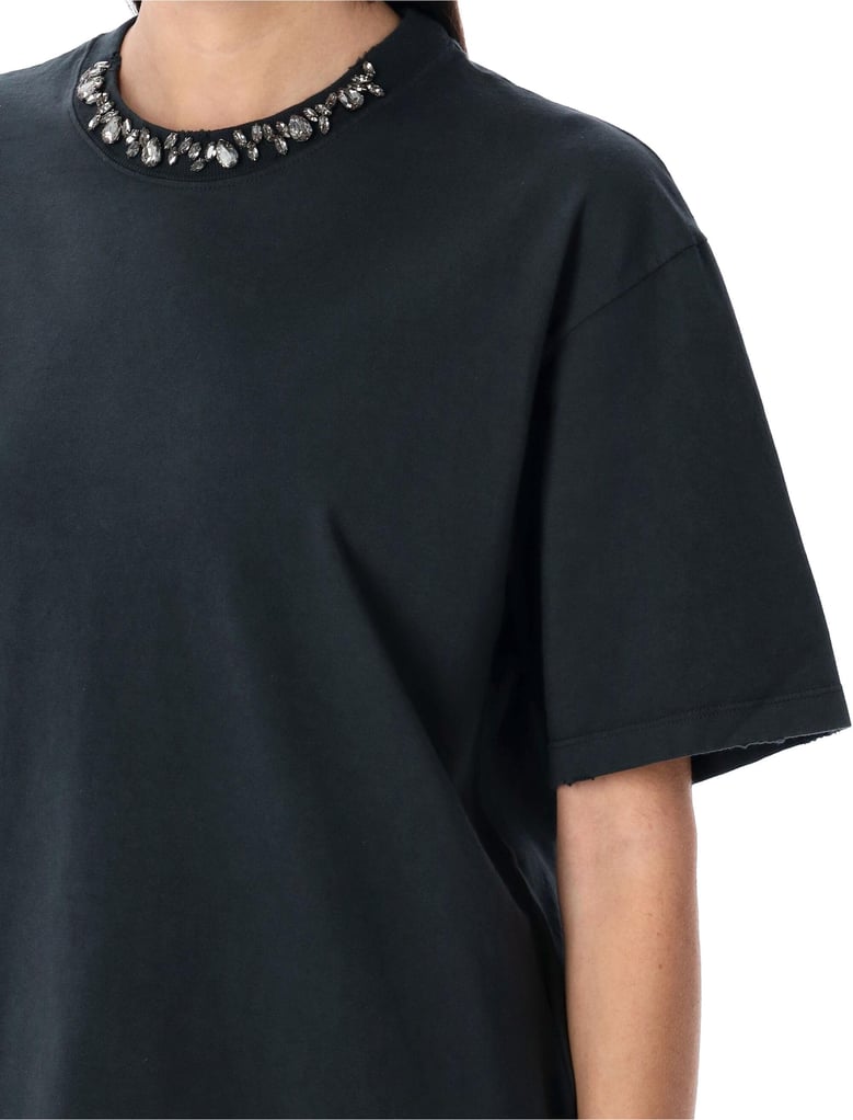 round neck t-shirt in cotton by Selfnex