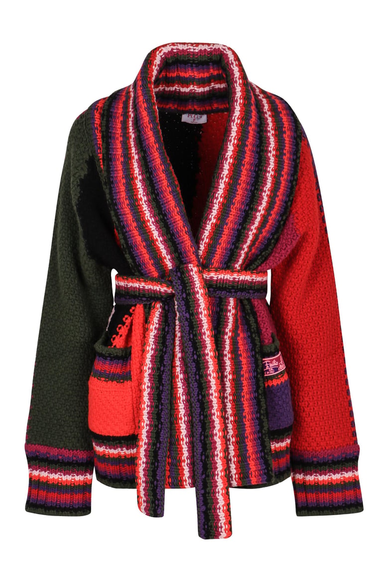 oversized cardigan in wool by Selfnex