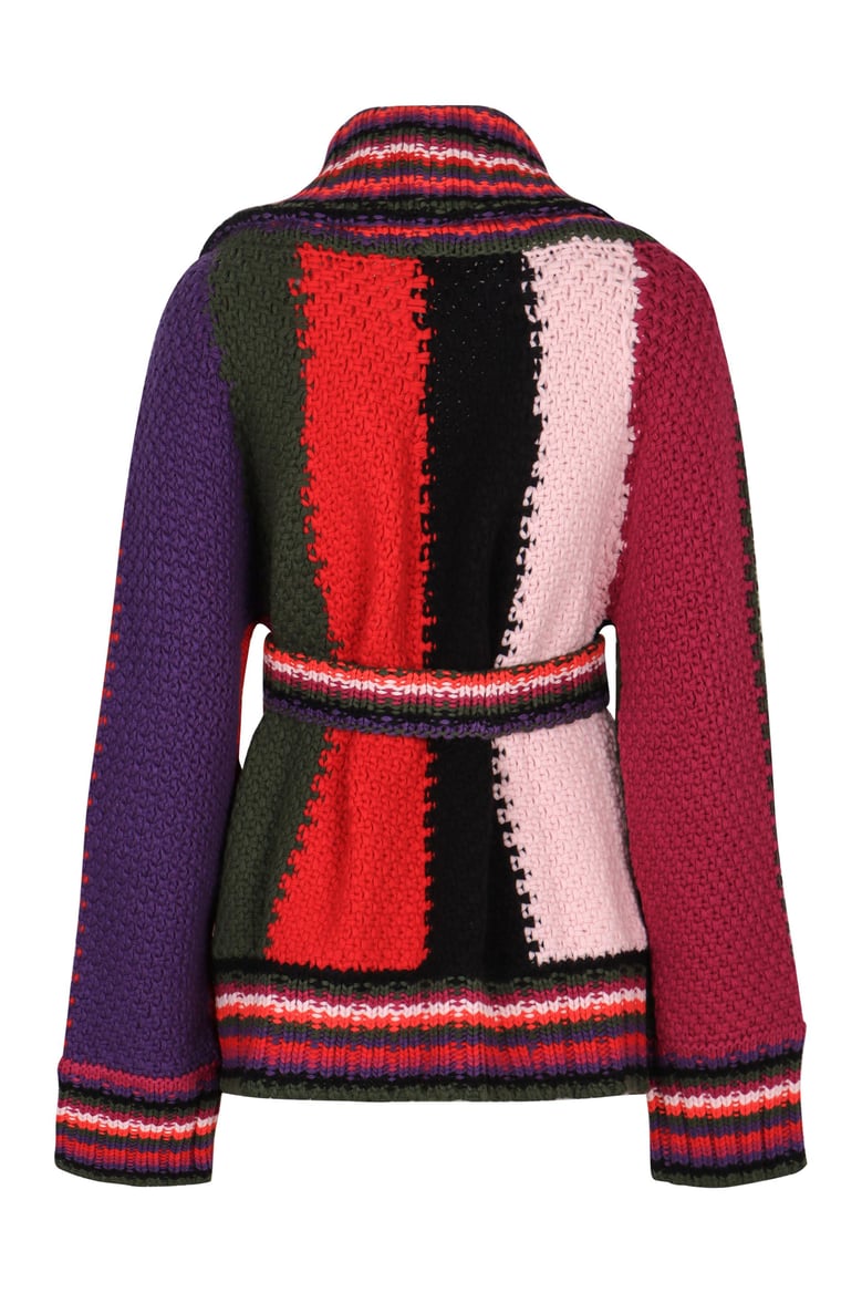 oversized cardigan in wool by Selfnex