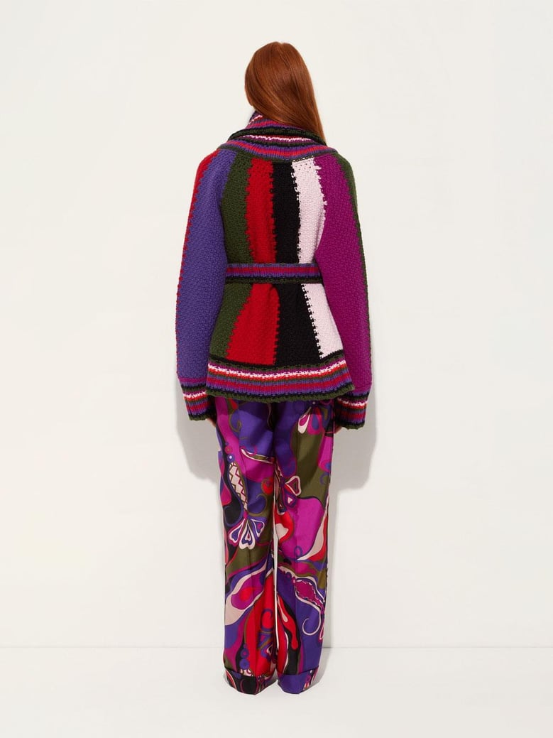 oversized cardigan in wool by Selfnex