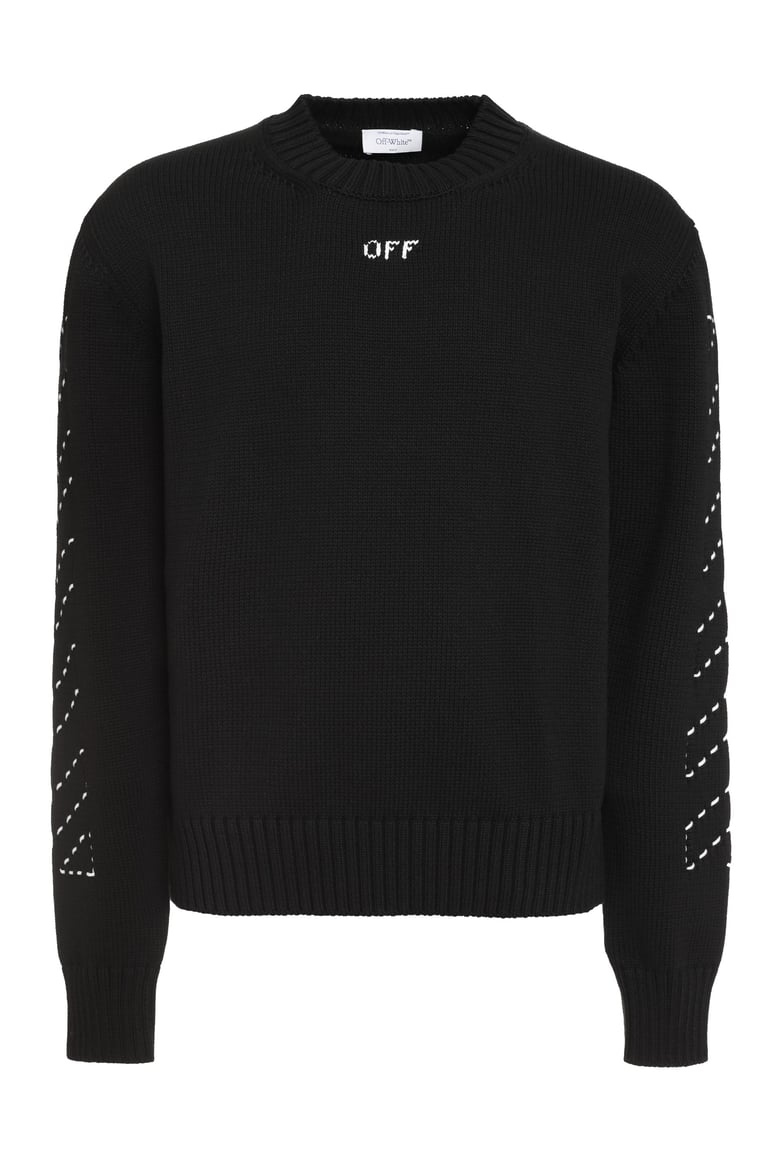 cotton crew-neck sweater by Selfnex