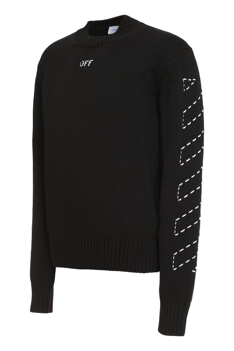 cotton crew-neck sweater by Selfnex