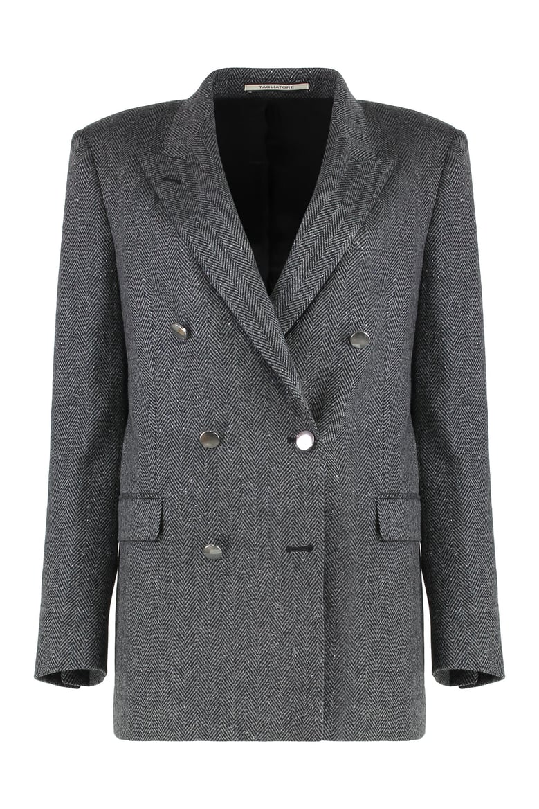 double-breasted jacket j-jasmine in wool blend by Selfnex