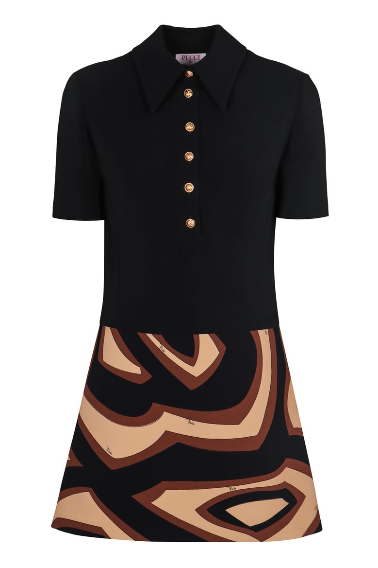 short dress in viscose by Selfnex