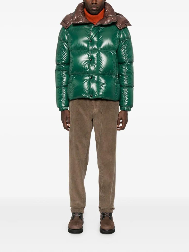 short down jacket parana with hood by Selfnex