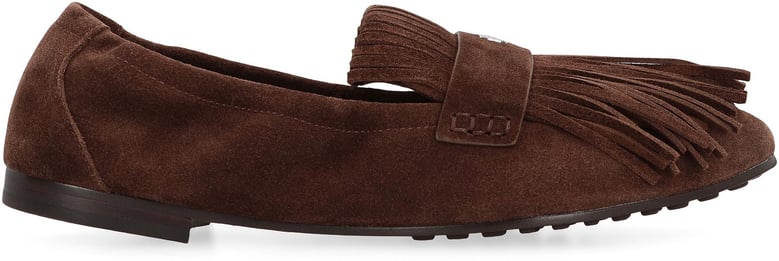 ballet flat with fringes by Selfnex