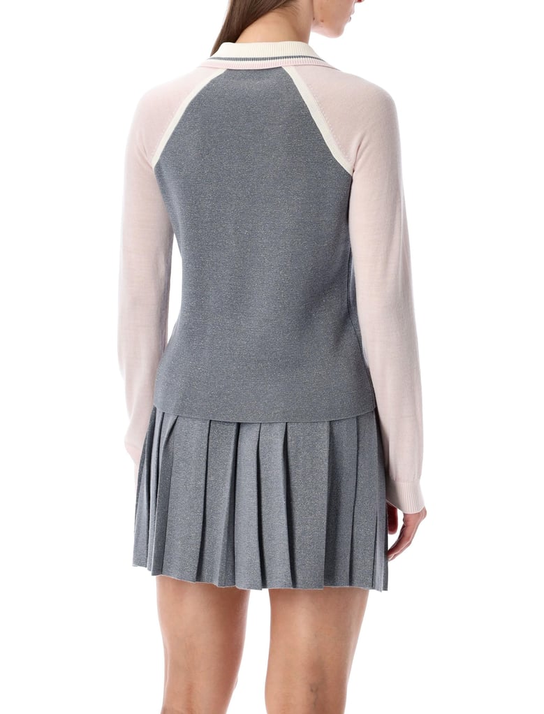 long sleeve tennis polo shirt by Selfnex