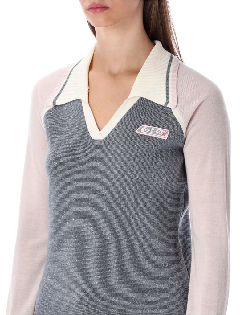 long sleeve tennis polo shirt by Selfnex