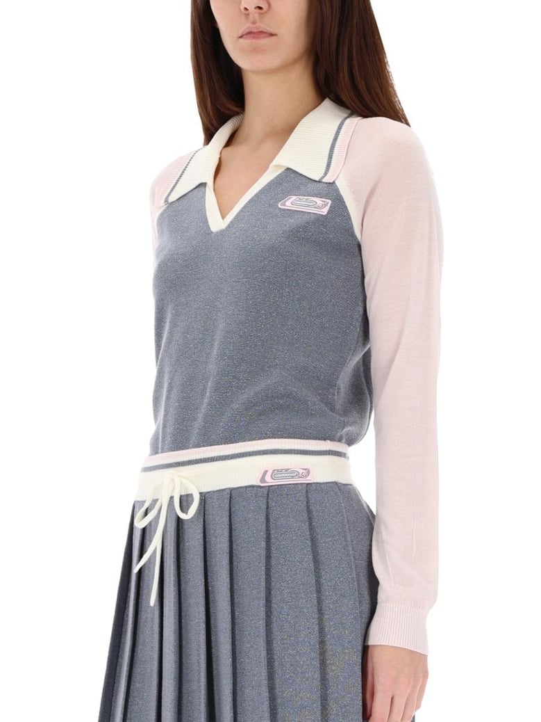 long sleeve tennis polo shirt by Selfnex