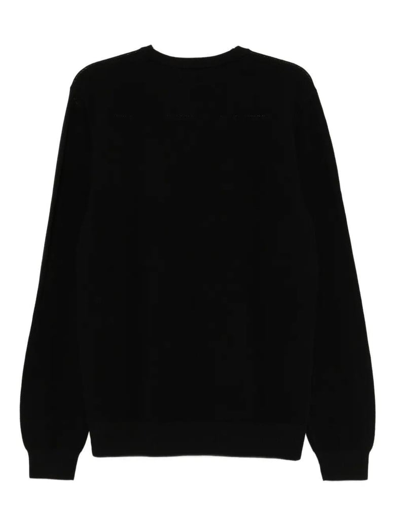 pique sweater with logo by Selfnex