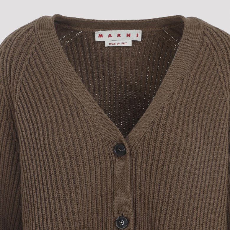 cardigan with color block pattern by Selfnex