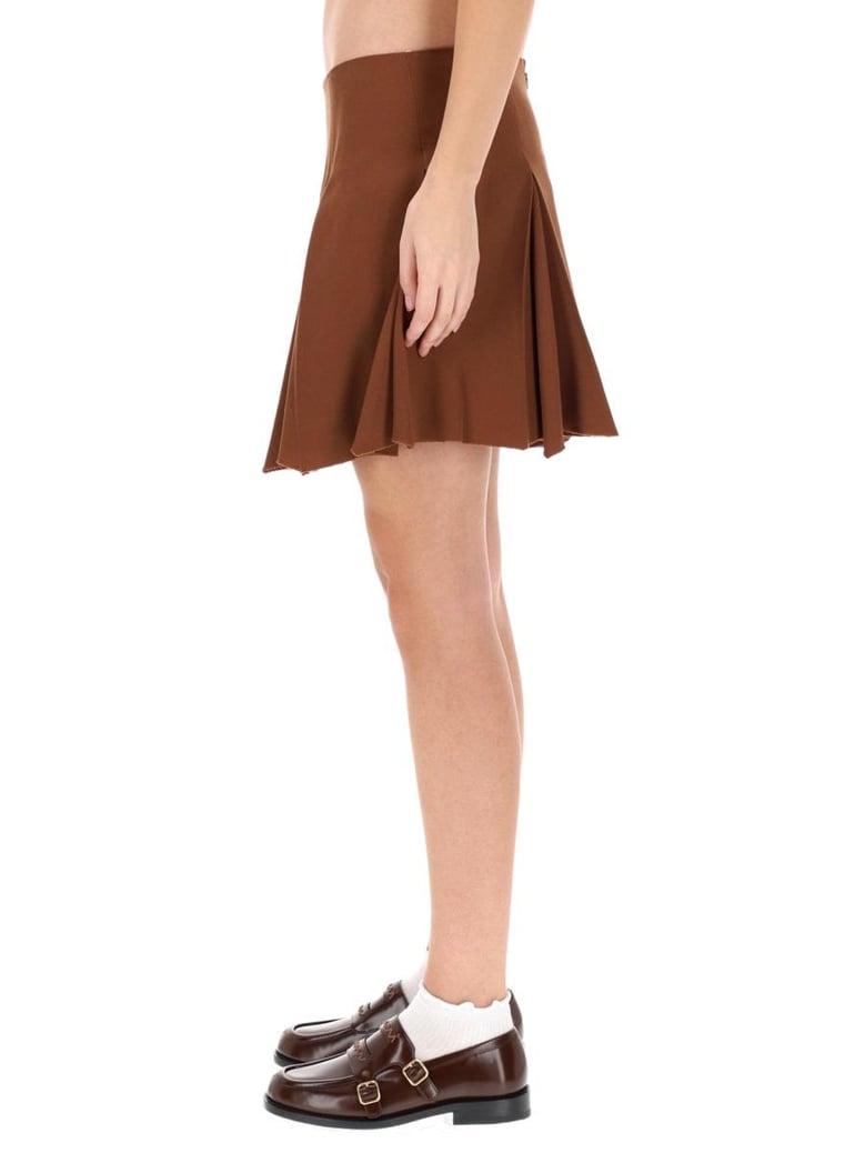 pleated miniskirt by Selfnex