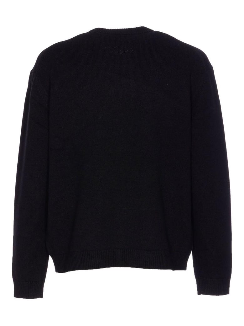 fox head wool jumper by Selfnex