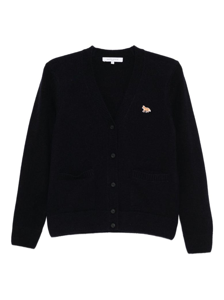 baby fox wool cardigan by Selfnex