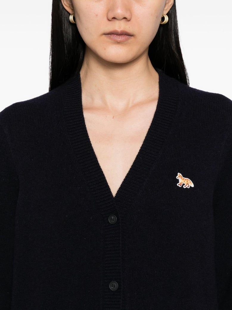 baby fox wool cardigan by Selfnex