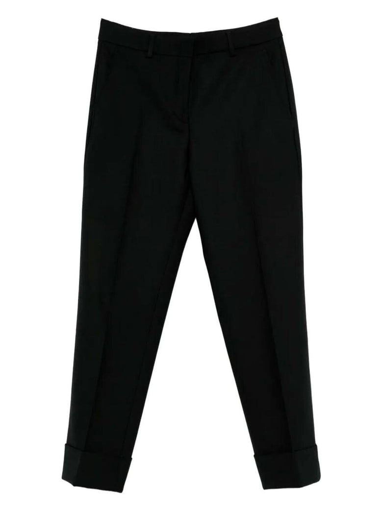 tapered wool trousers by Selfnex