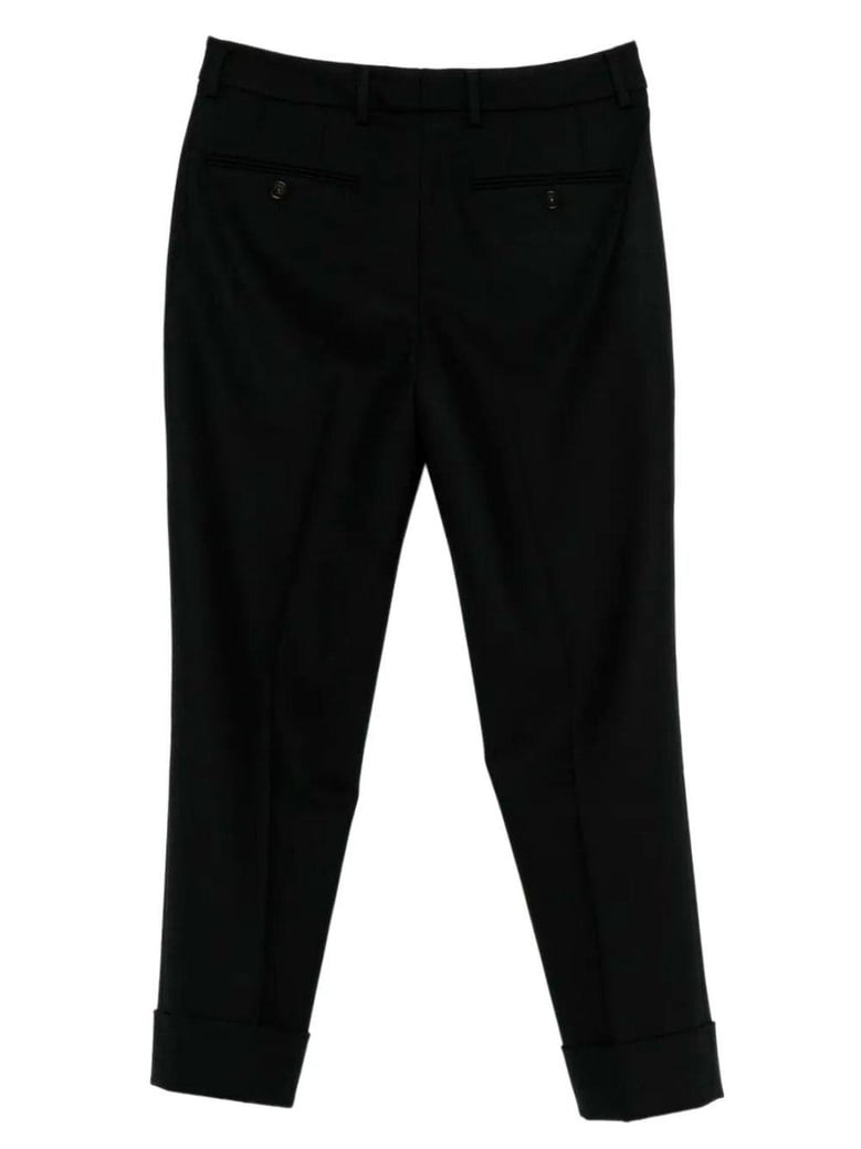 tapered wool trousers by Selfnex