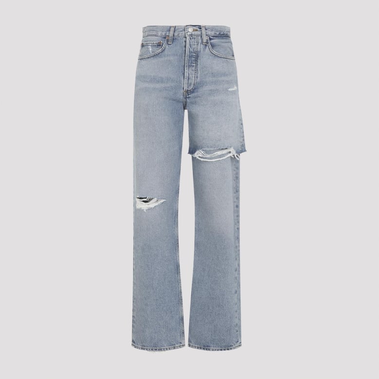 blue amryn cotton jeans by Selfnex