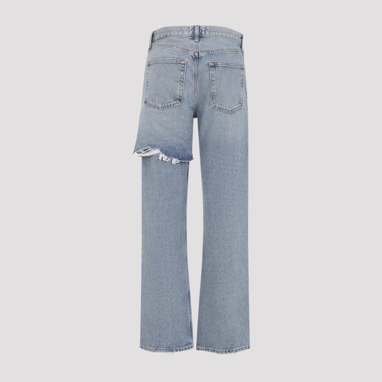 blue amryn cotton jeans by Selfnex