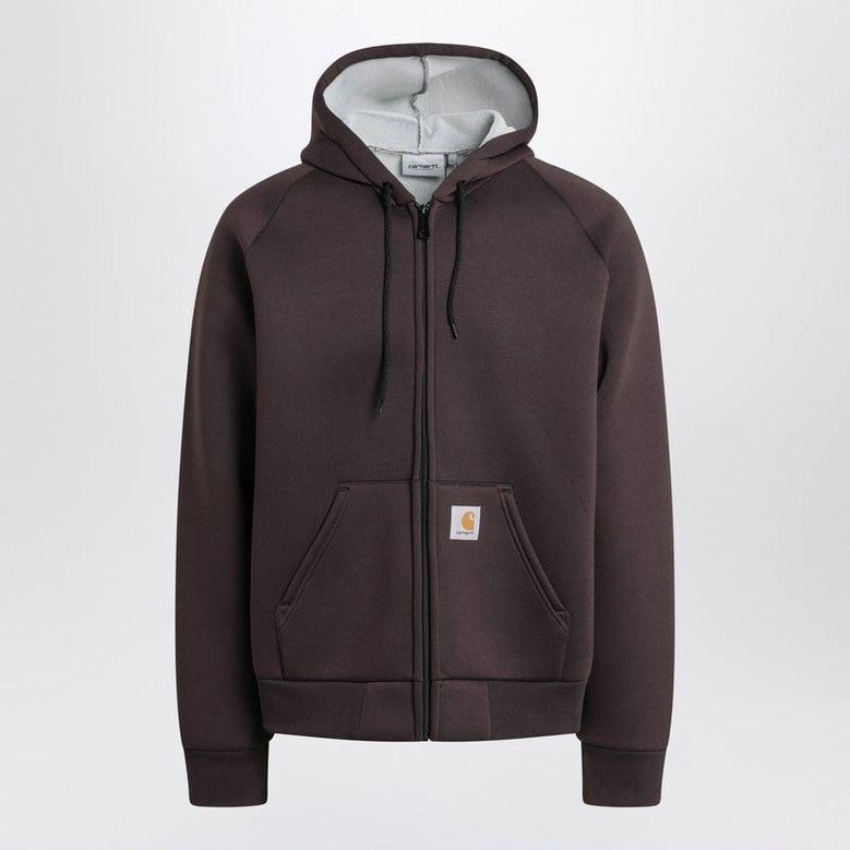 carlux hooded jacket palisander/grey by Selfnex