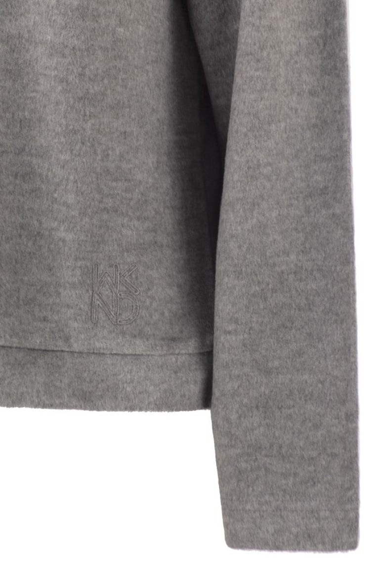 oscuri - drap jersey sweatshirt by Selfnex